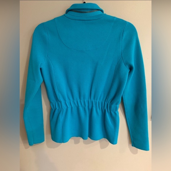 Women’s XS 0-2 Carlisle Blue Fall Career Jacket Blazer Tank Top Set Retail $598 - Picture 4 of 7